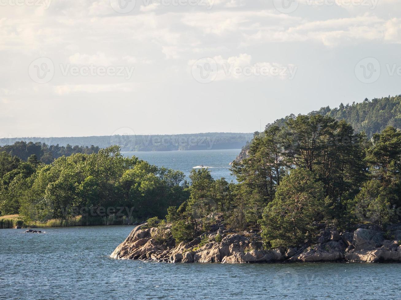 Stockholm et la mer Baltique en Suède photo