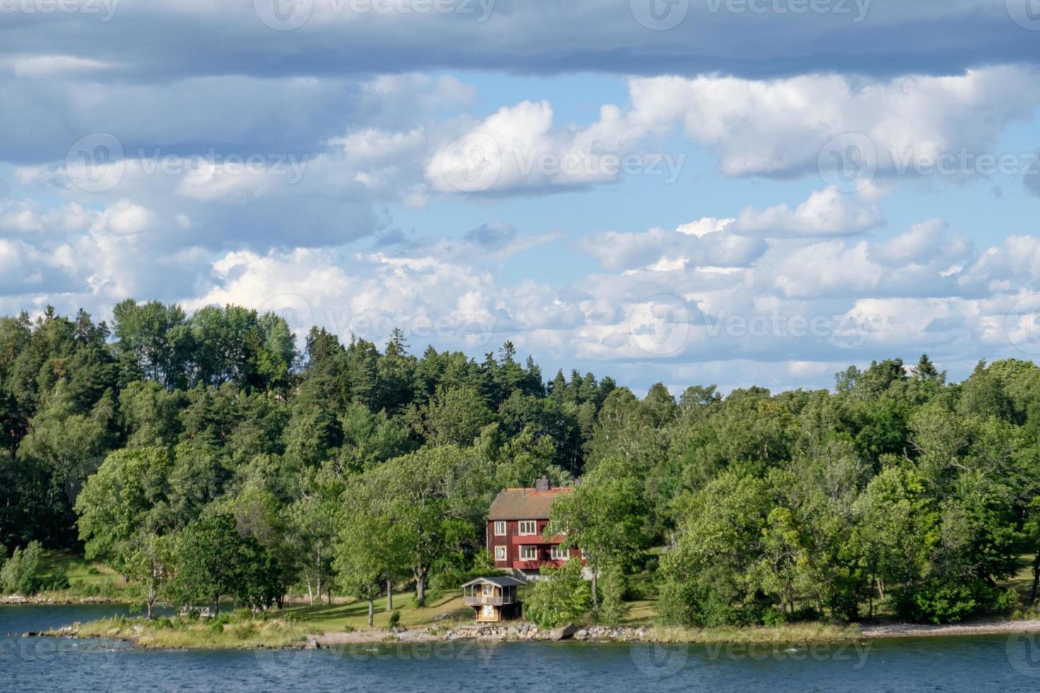 stockholm et la mer baltique photo