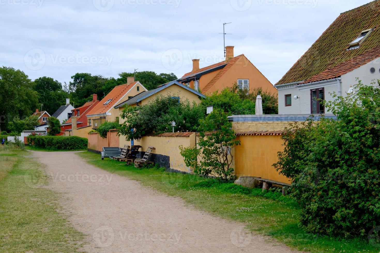 svaneke sur l'île de bornholm photo