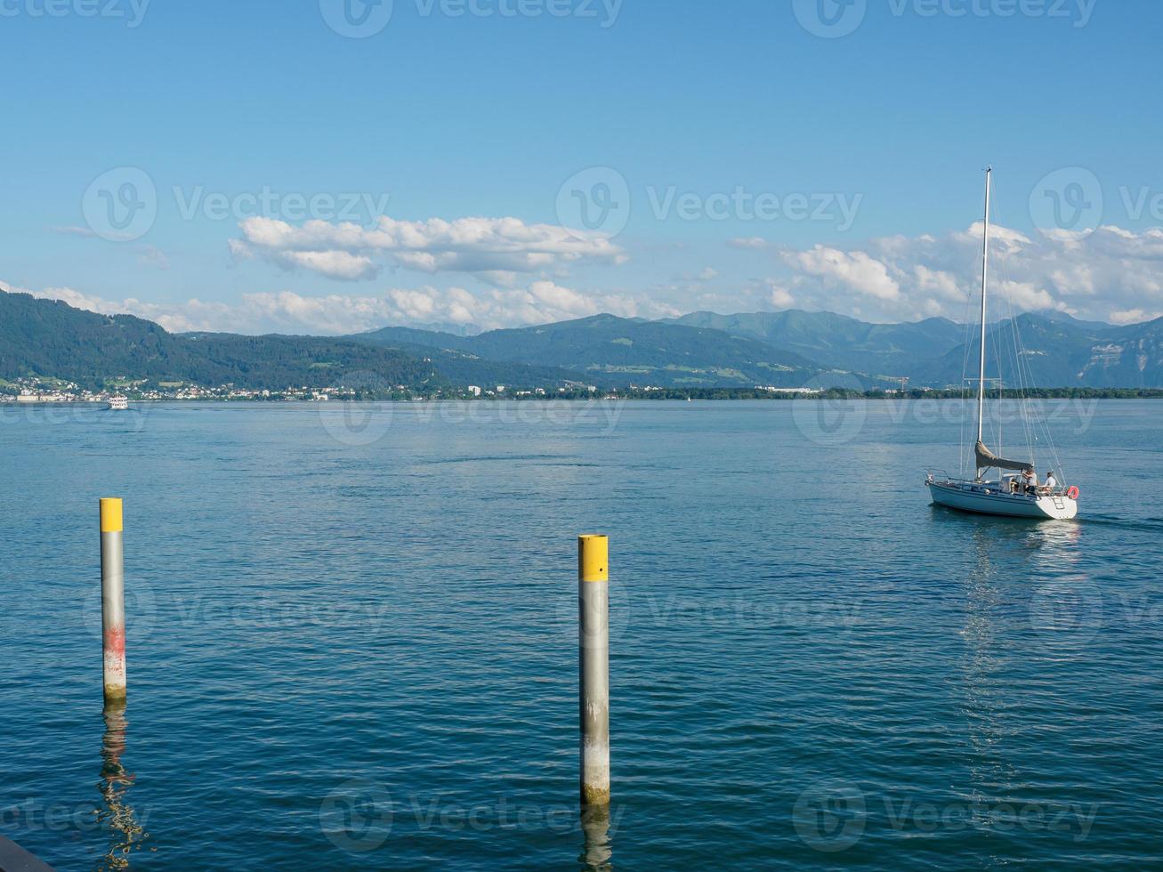 la ville de lindau au bord du lac de constance photo