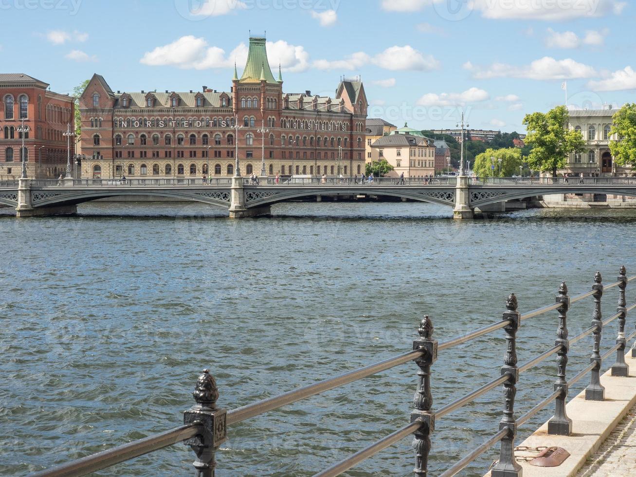 la ville de stockholm en suède photo