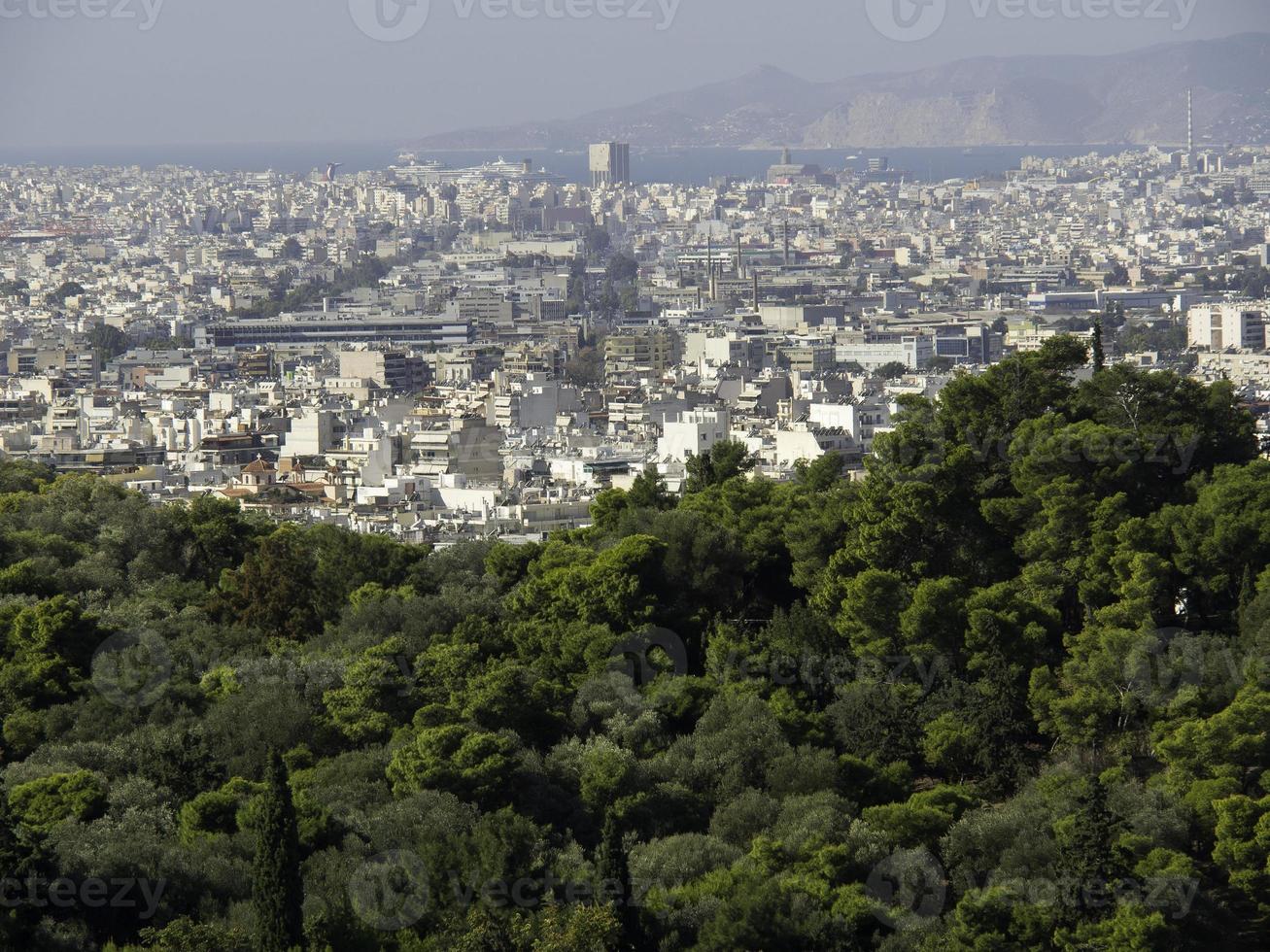 la ville d'athènes en grèce photo