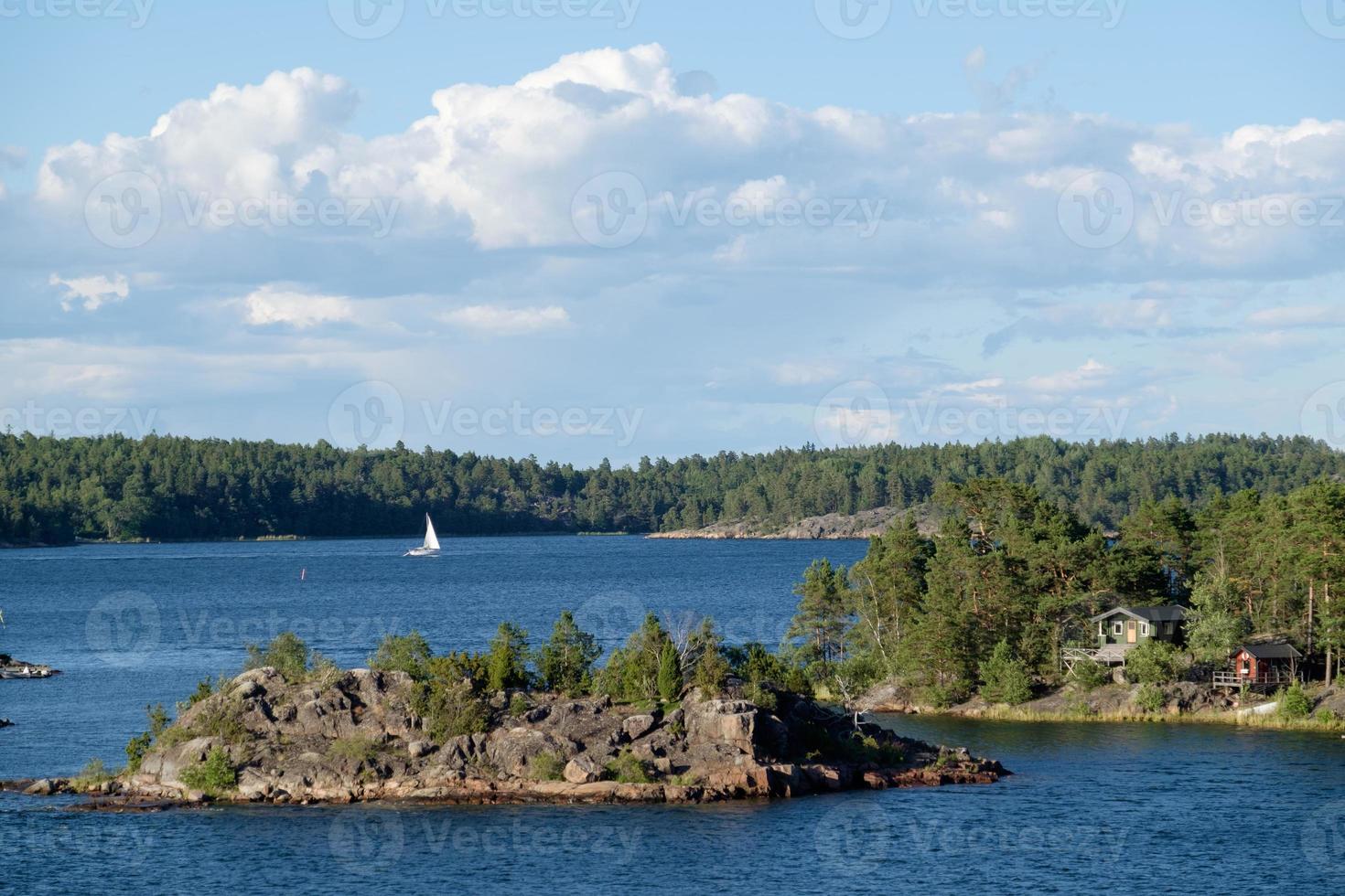 stockholm et la mer baltique photo