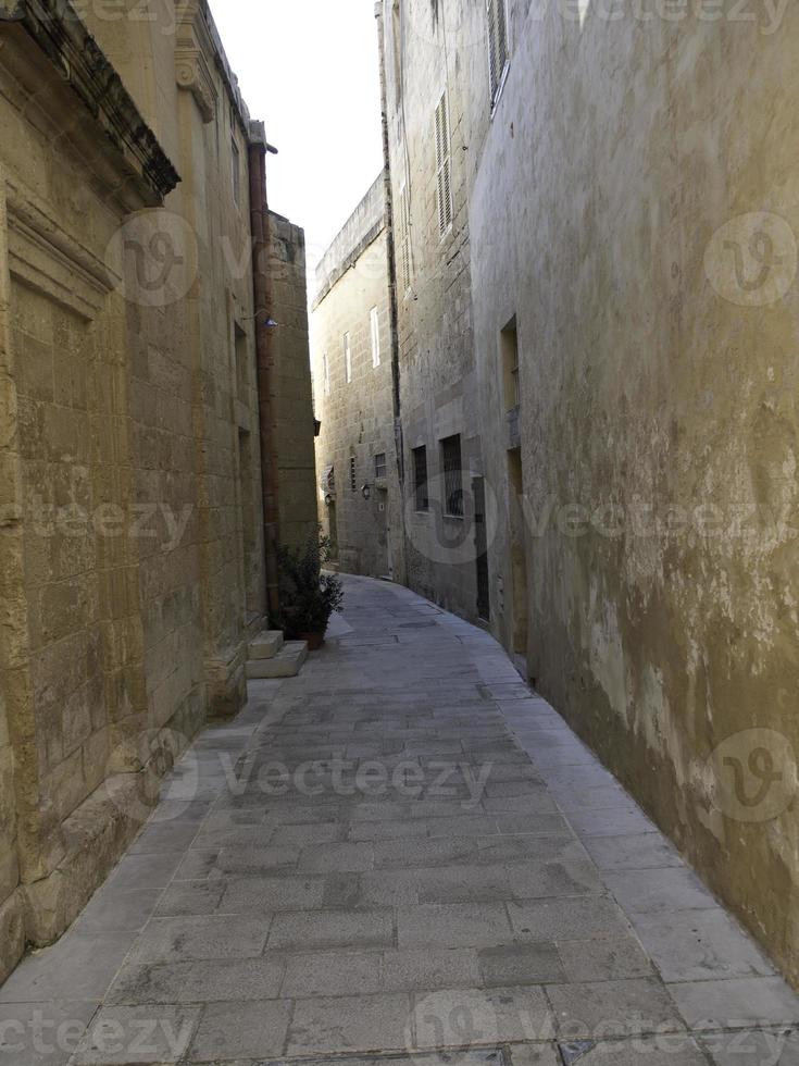 mdina sur l'île de malte photo