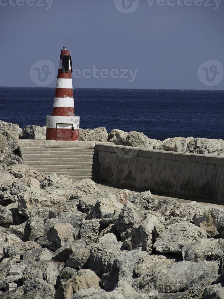 l'île de gozo sur la mer méditerranée photo