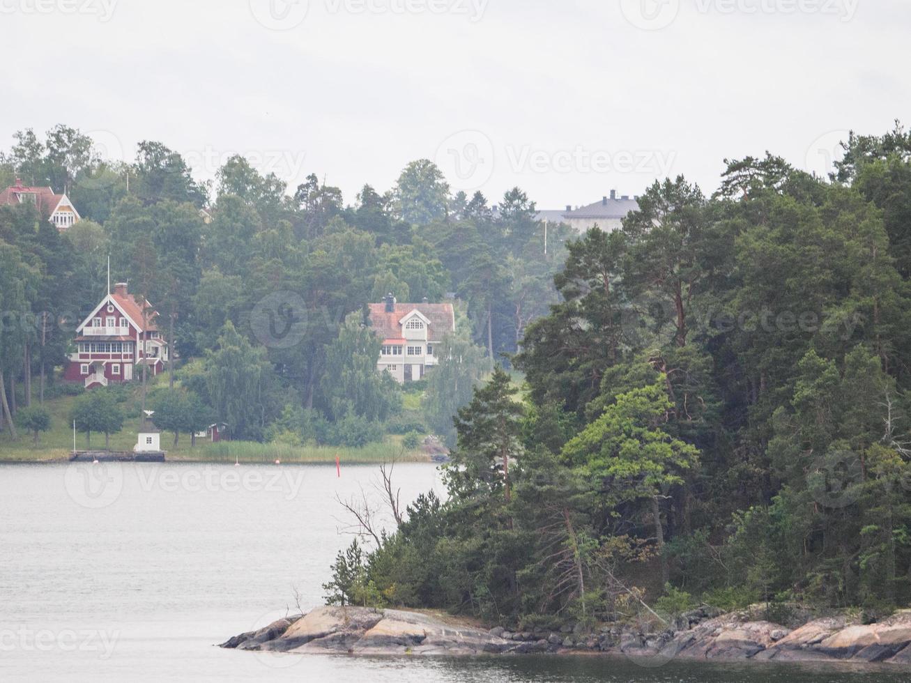 stockholm et la mer baltique photo