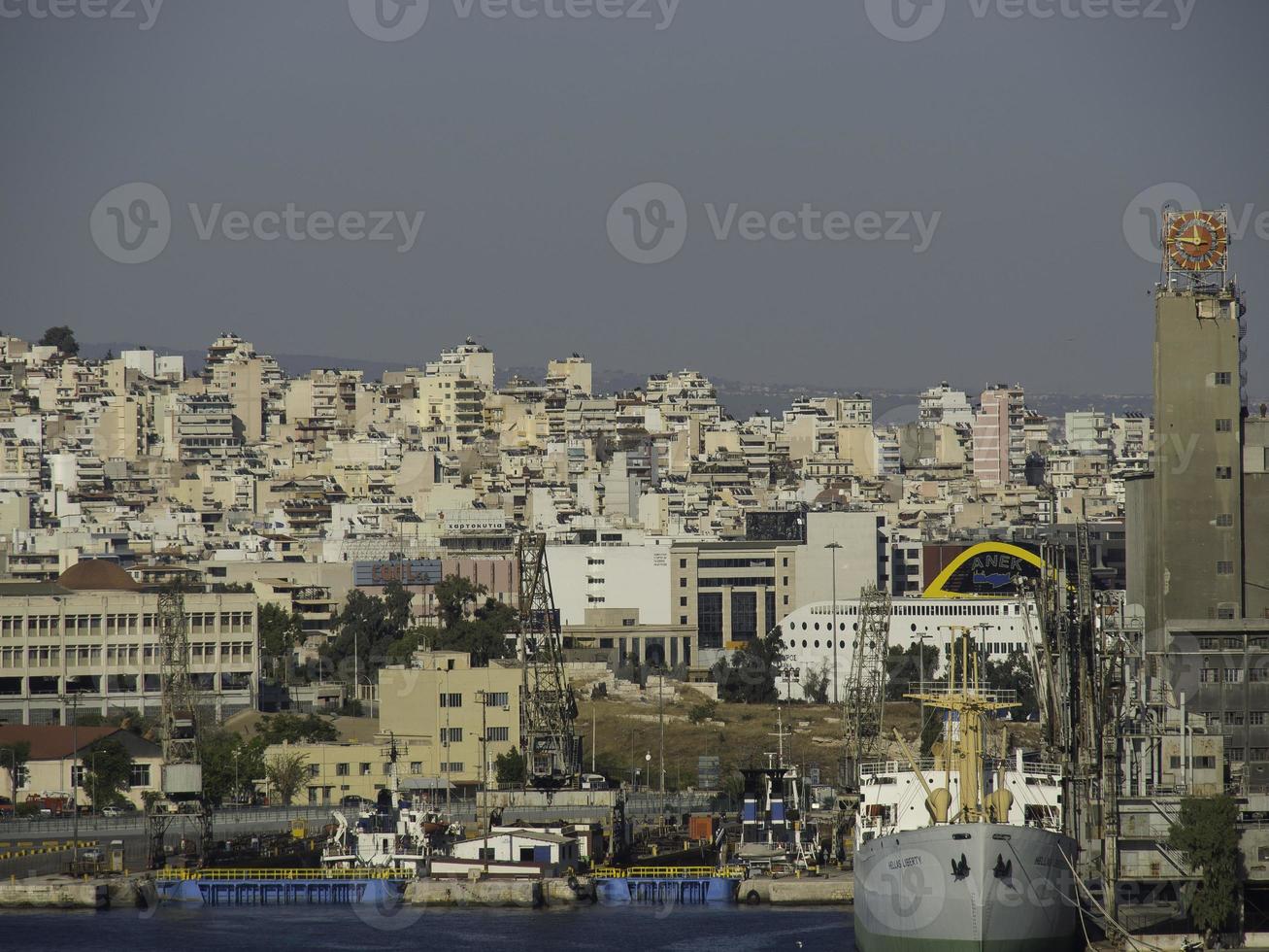 la ville d'athènes en grèce photo