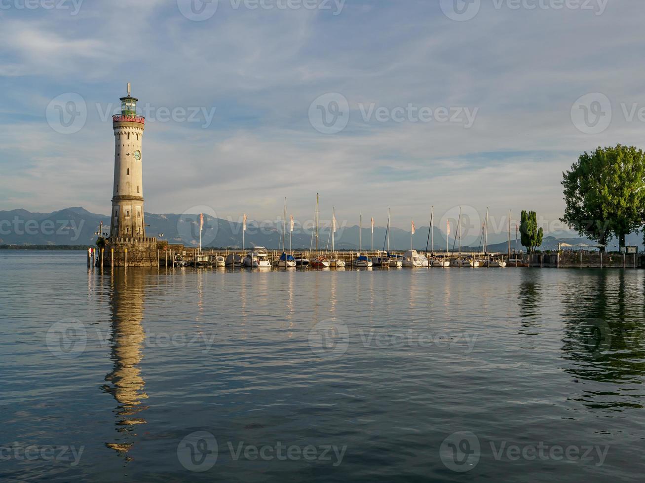 lindau au bord du lac de constance en allemagne photo