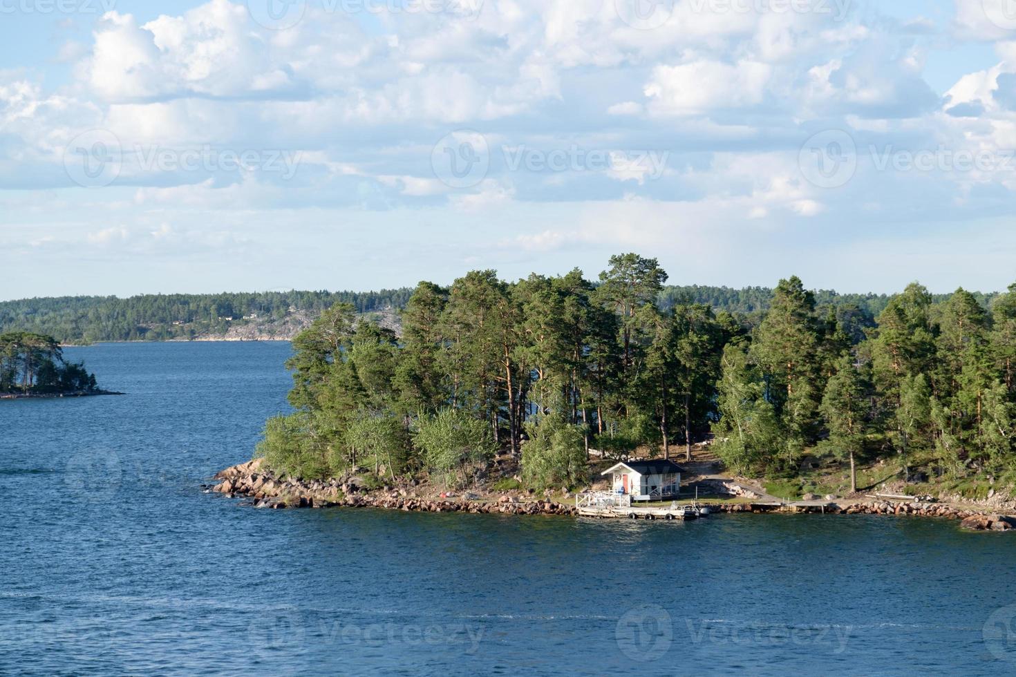 stockholm et la mer baltique photo