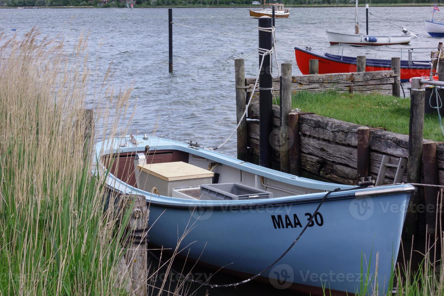 maasholm à la rivière schlei photo