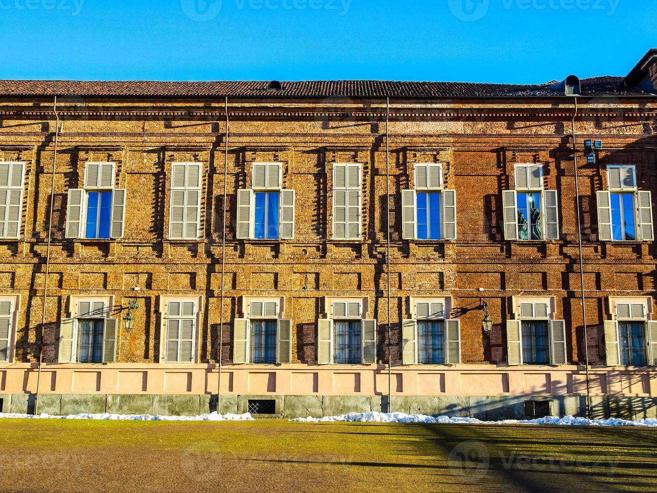 hdr palazzo reale, turin photo