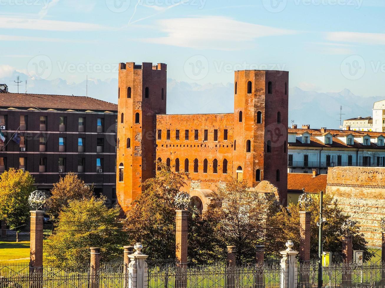 hdr porta palatina porte palatine à turin photo