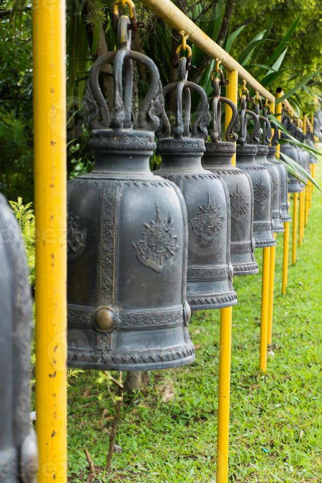 la cloche dans le temple, thaïlande photo