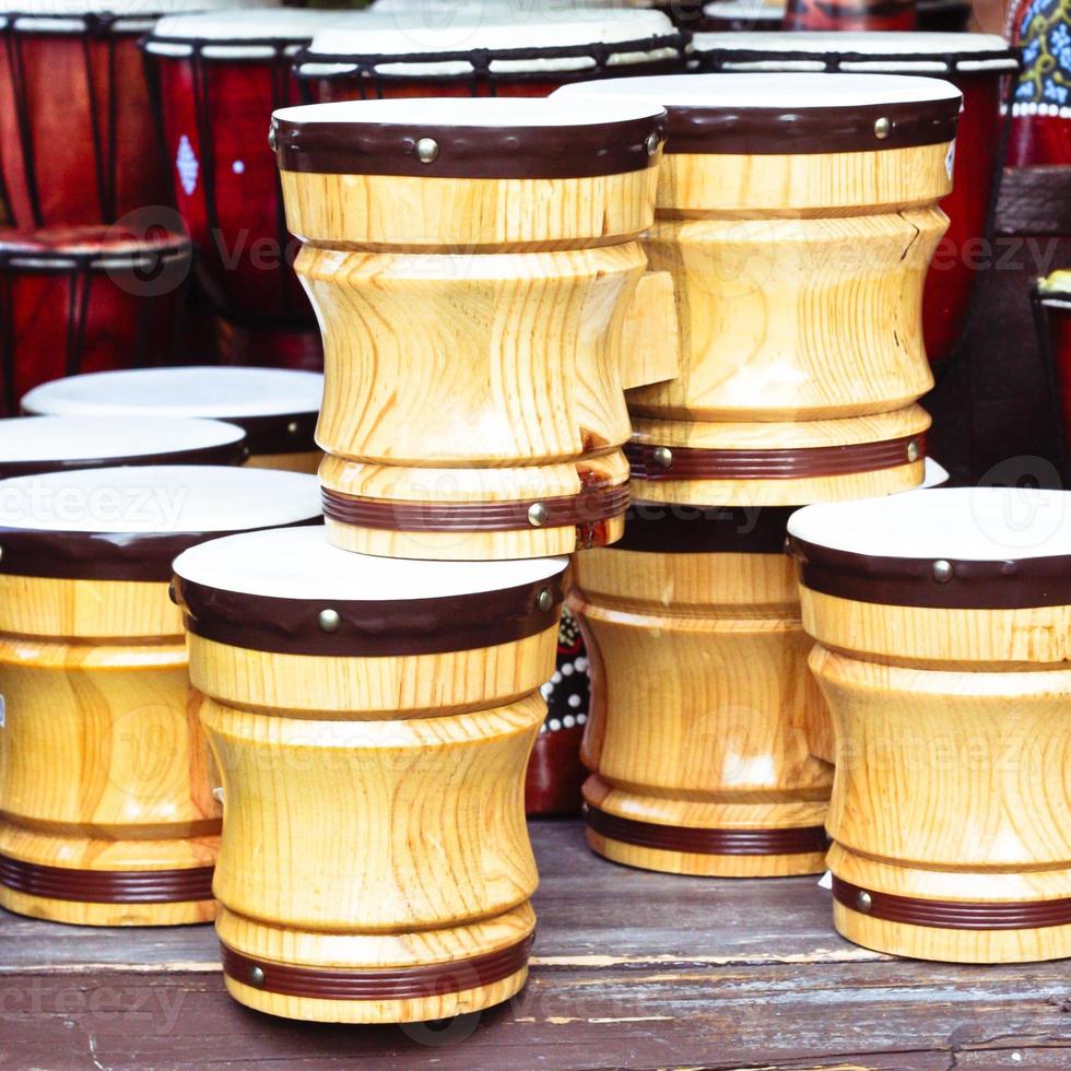 bongos en bois photo