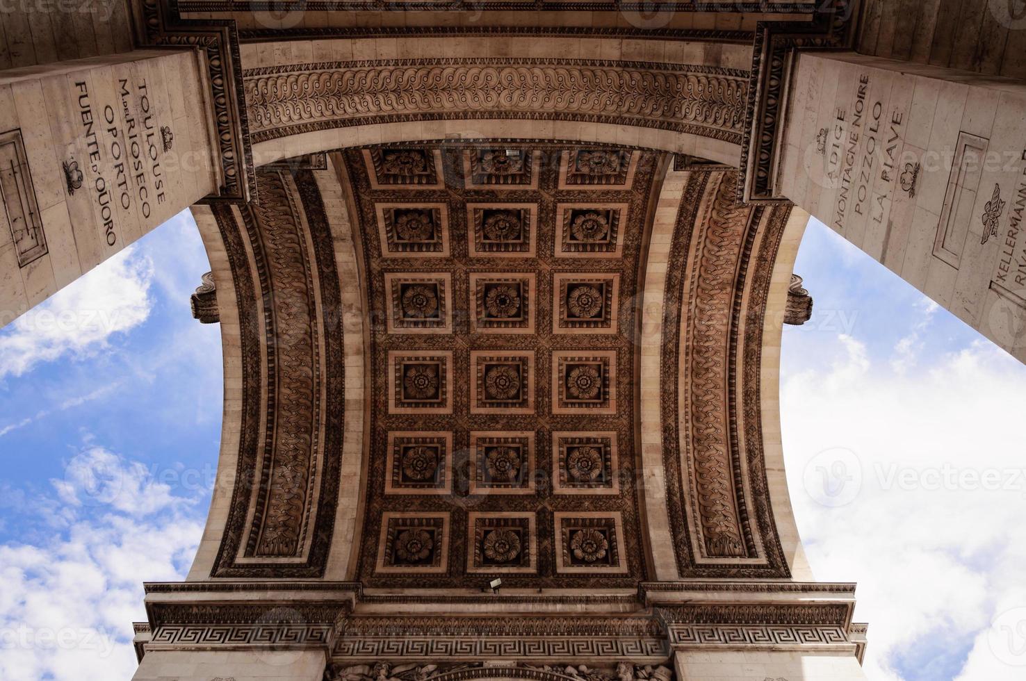 arc de triomphe, paris photo