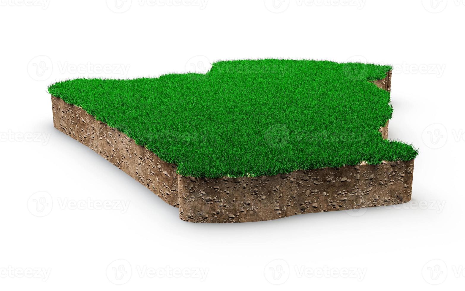 Fond Blanc Rendu 3d Du Sol En Coupe Transversale Avec De Lherbe Verte,  Terre 3d, Texture Du Sol, Texture D Herbe Image de Fond Pour le  Téléchargement Gratuit - Pngtree