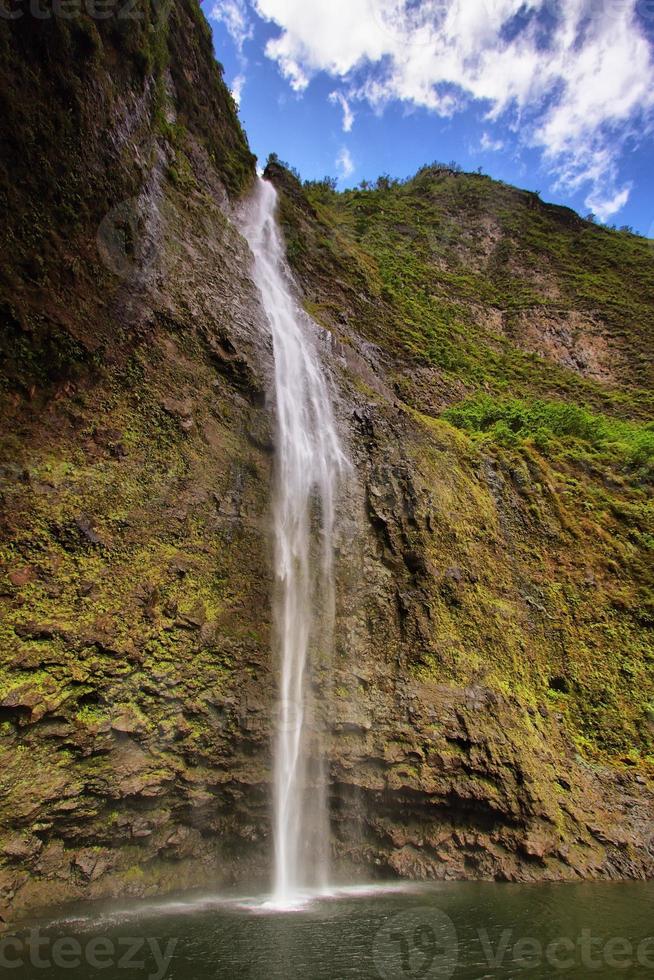 chutes de hanakapi'ai, île de kauai photo