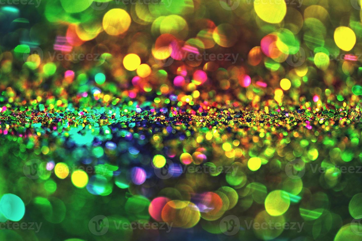 bokeh glitter colorfull fond abstrait flou pour l'anniversaire, l'anniversaire, le mariage, le réveillon du nouvel an ou noël photo