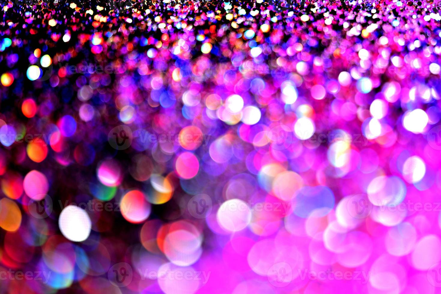 bokeh glitter colorfull fond abstrait flou pour l'anniversaire, l'anniversaire, le mariage, le réveillon du nouvel an ou noël photo