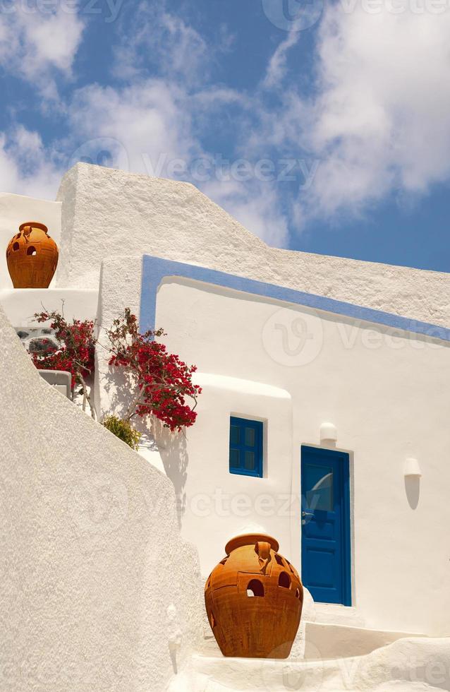 L'architecture traditionnelle du village d'Oia sur l'île de Santorin, GRE photo