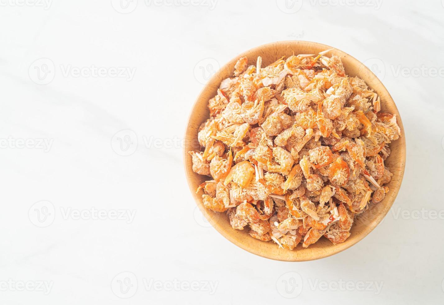crevettes séchées ou crevettes séchées salées photo