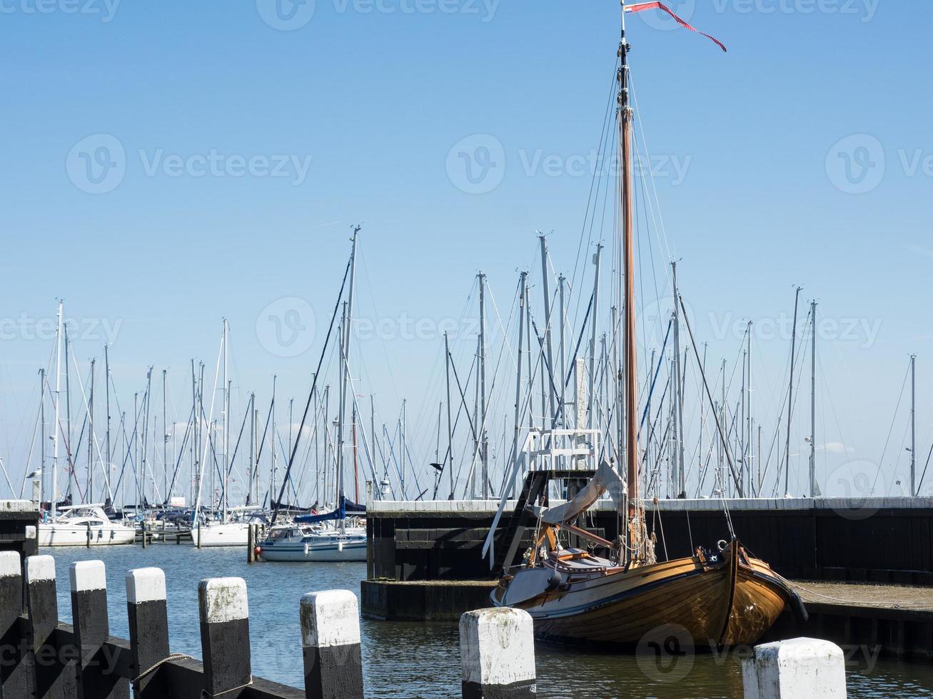 enkhuizen aux pays-bas photo