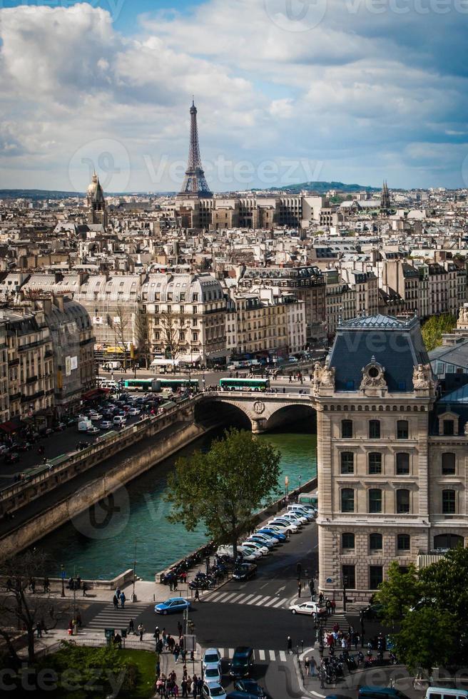 paysage urbain de paris photo
