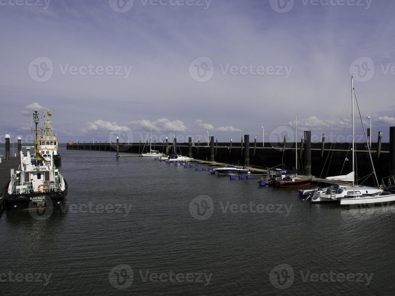 wilhelmshaven à la mer du nord photo