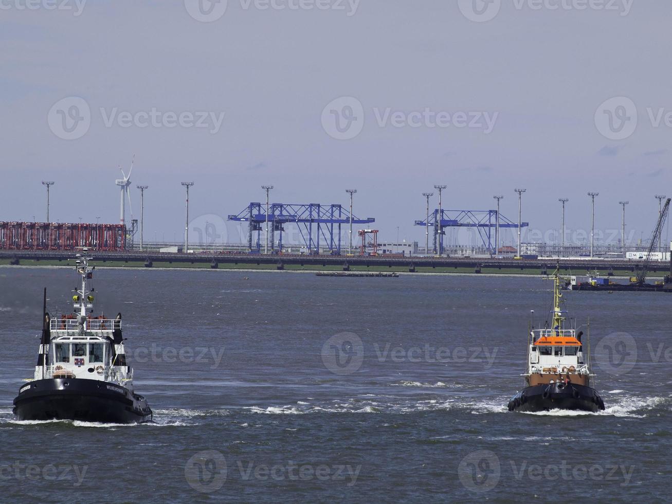 wilhelmshaven à la mer du nord photo