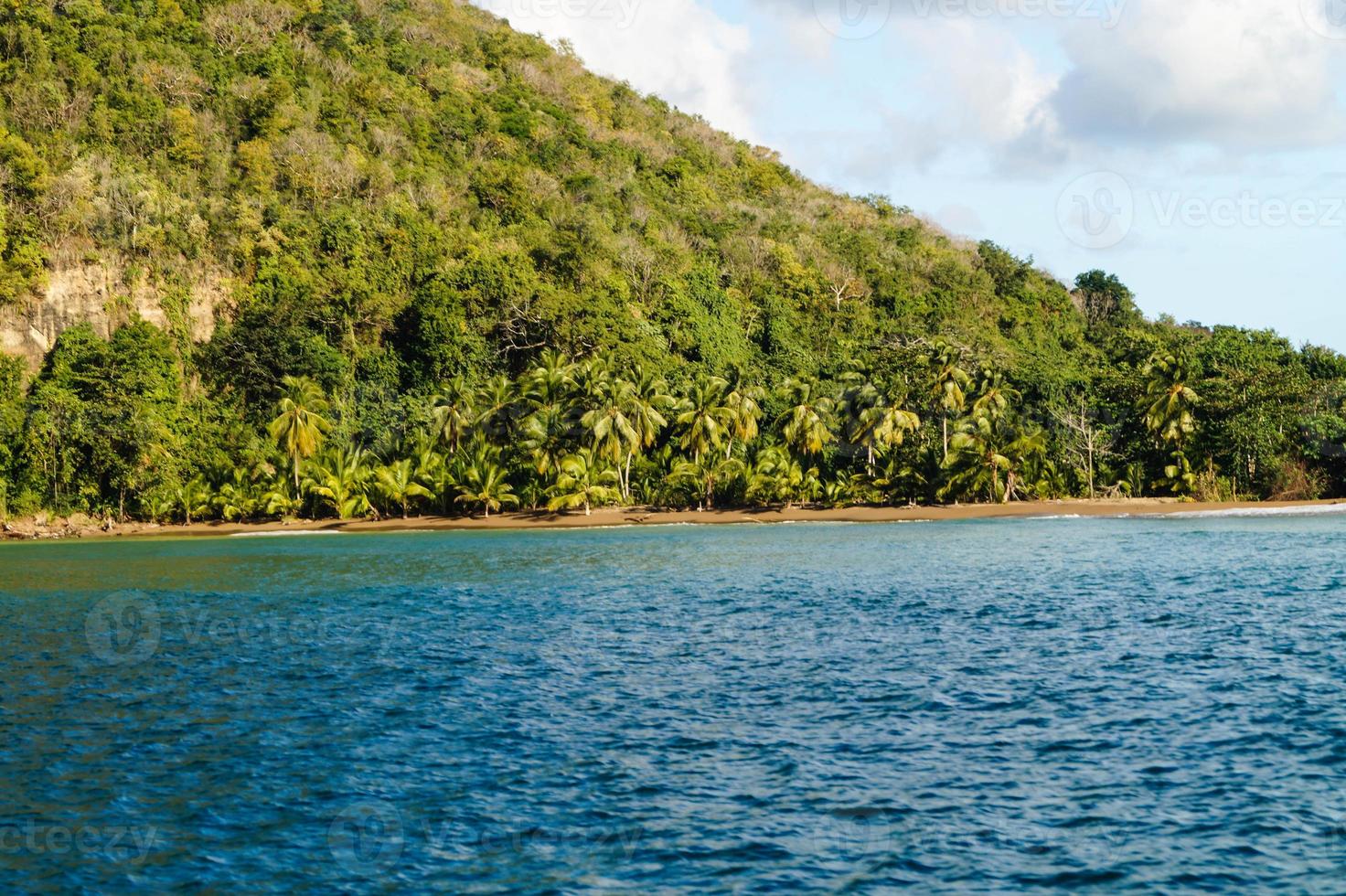 plages solitaires des caraïbes à sainte-lucie photo