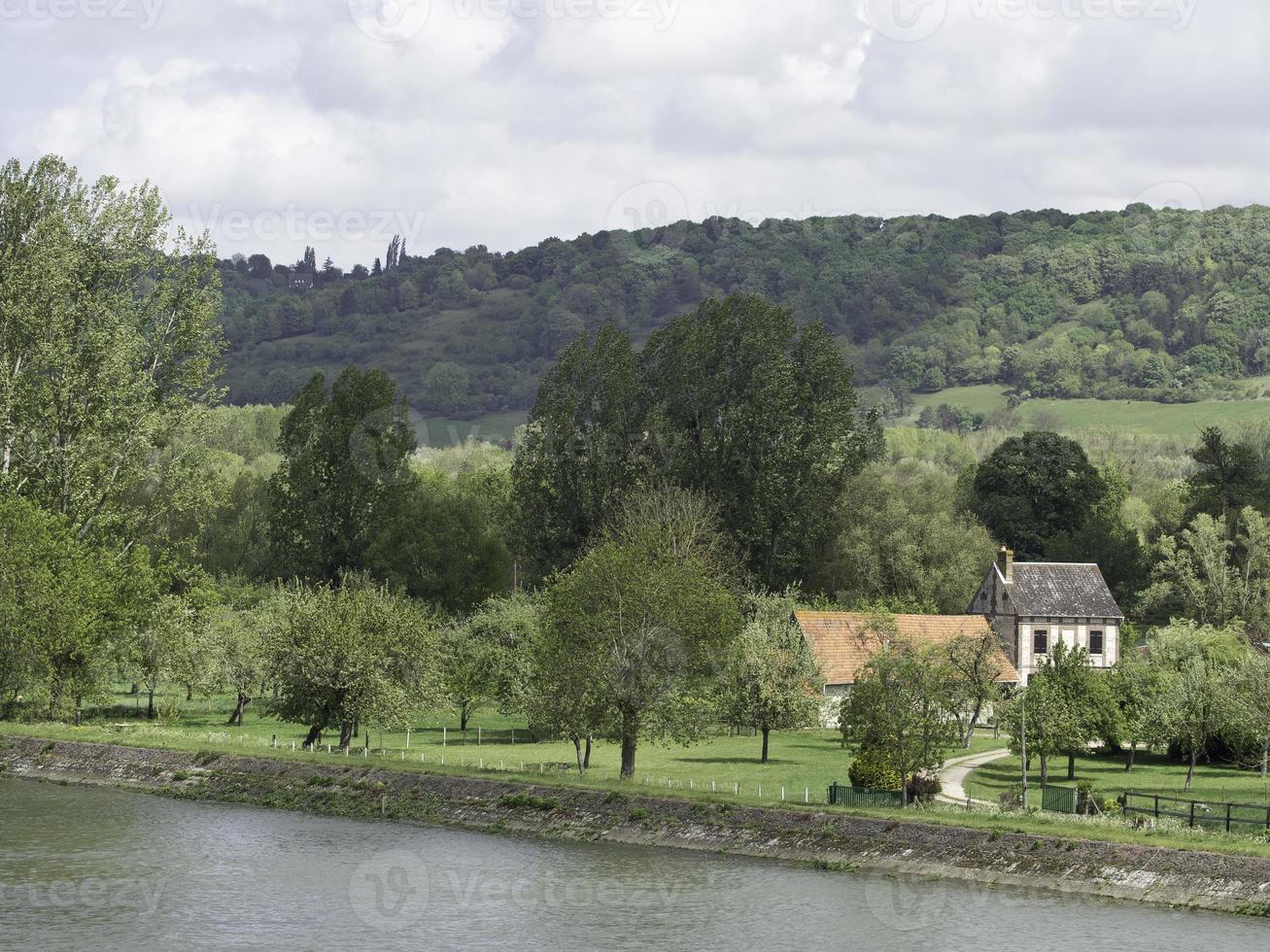 seine en france photo