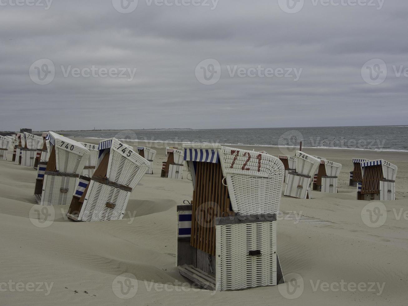 la plage de baltrum photo