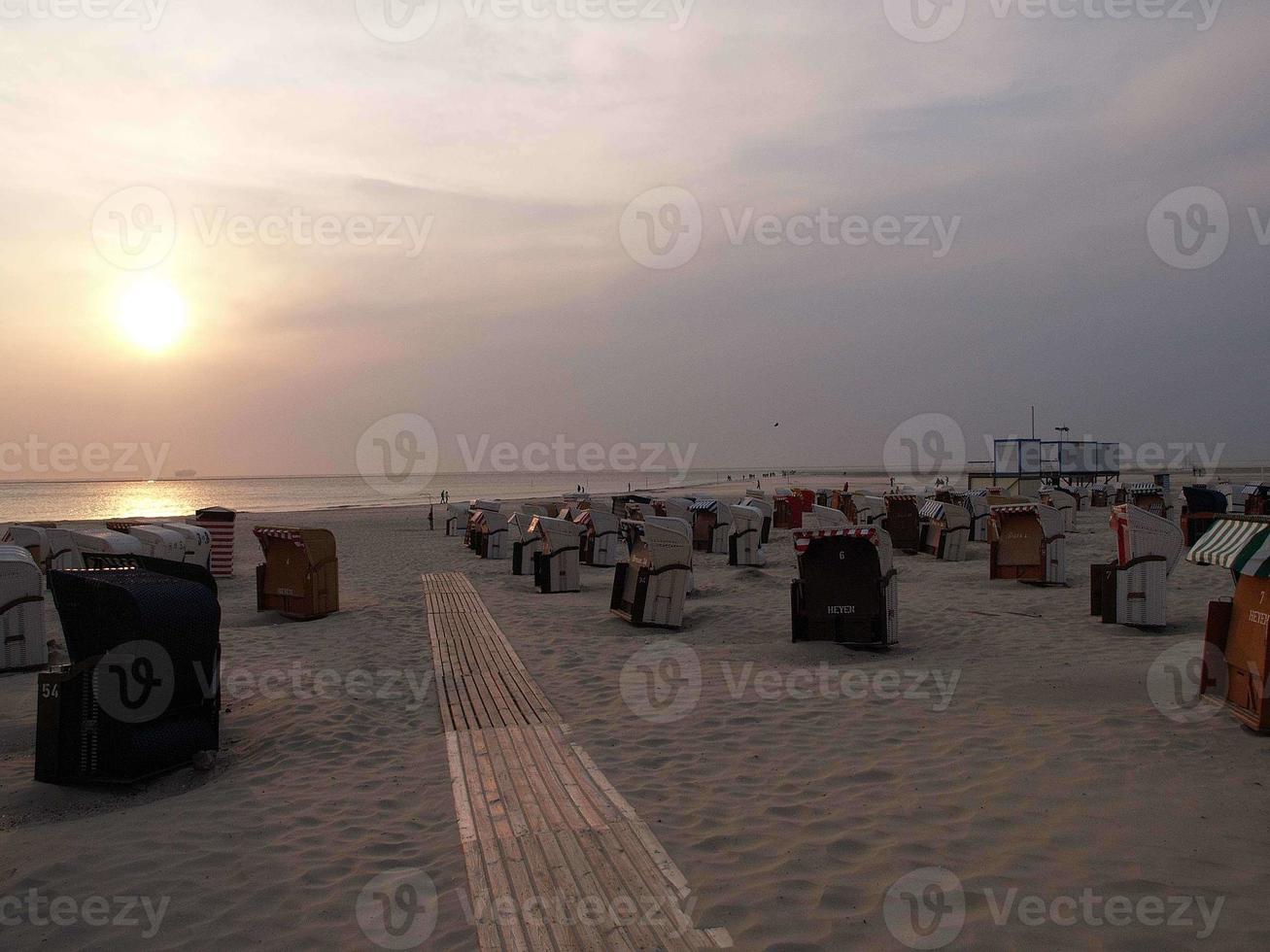 île de borkum en allemagne photo