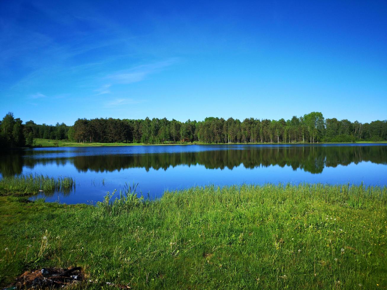 lac ou rivière. été photo