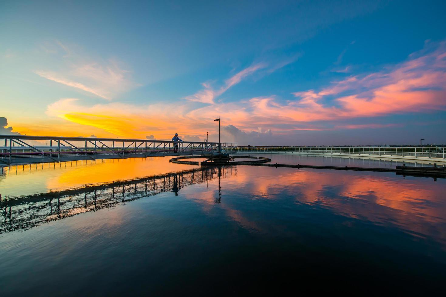 usine de traitement d'eau texas photo