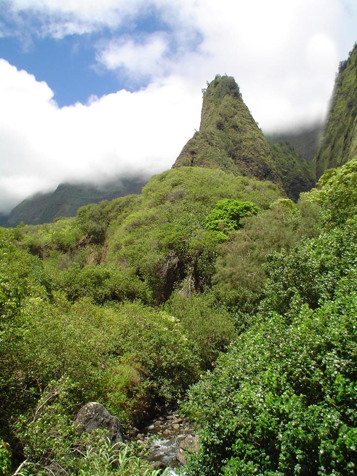 aiguille de la vallée de l'iao, maui hawaii photo