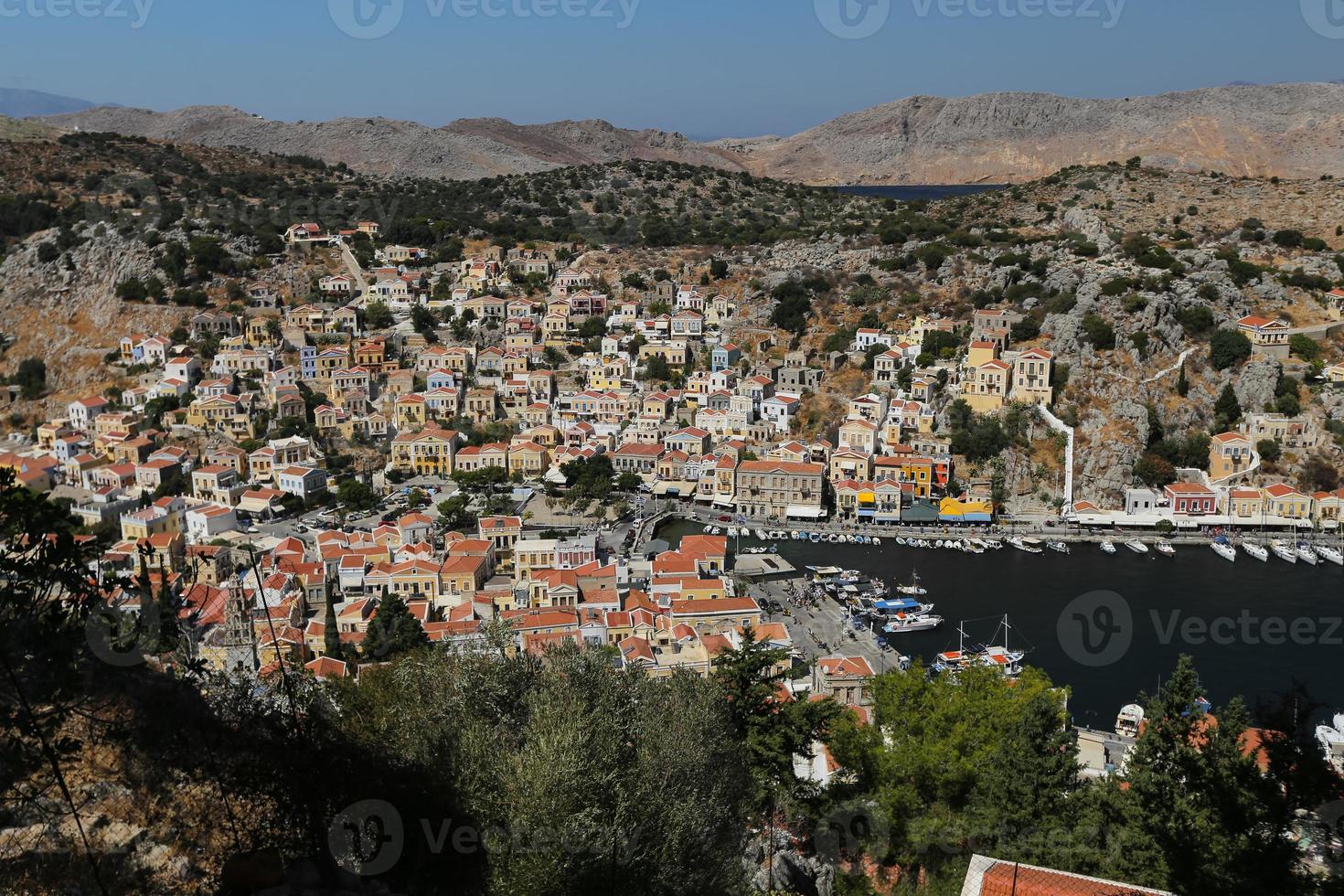 île de symi en grèce photo