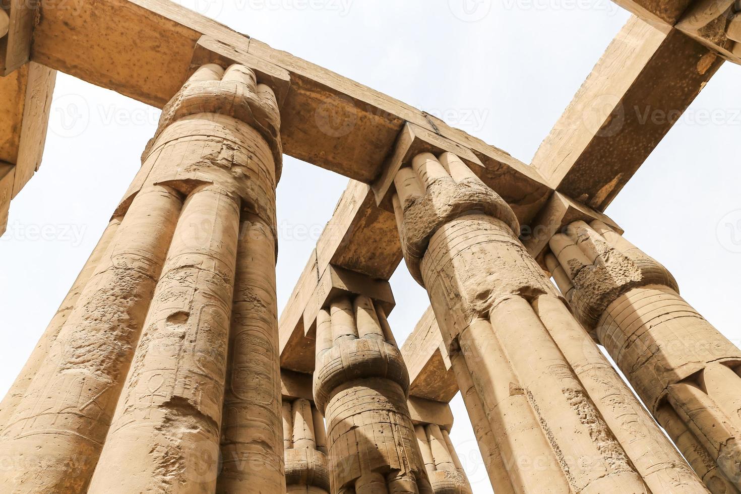 Colonnes du temple de Louxor, Louxor, Egypte photo