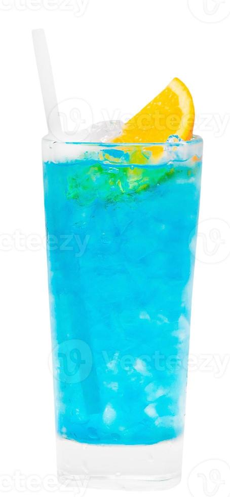 boisson hawaïenne lagon bleu photo