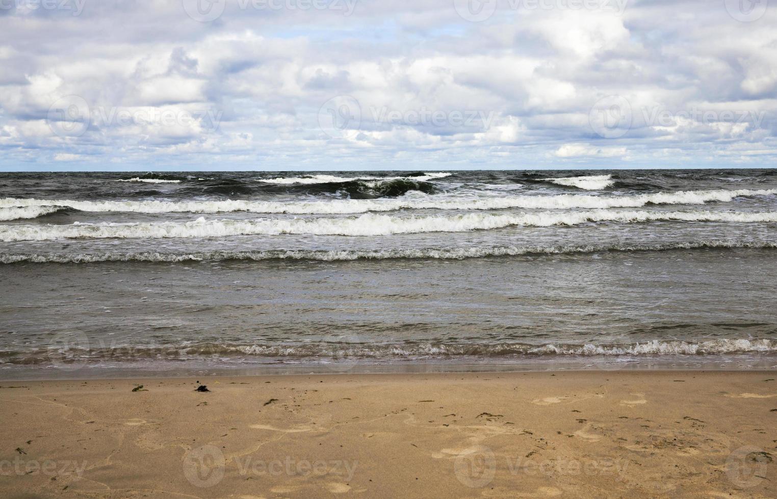 côte de la mer en été photo