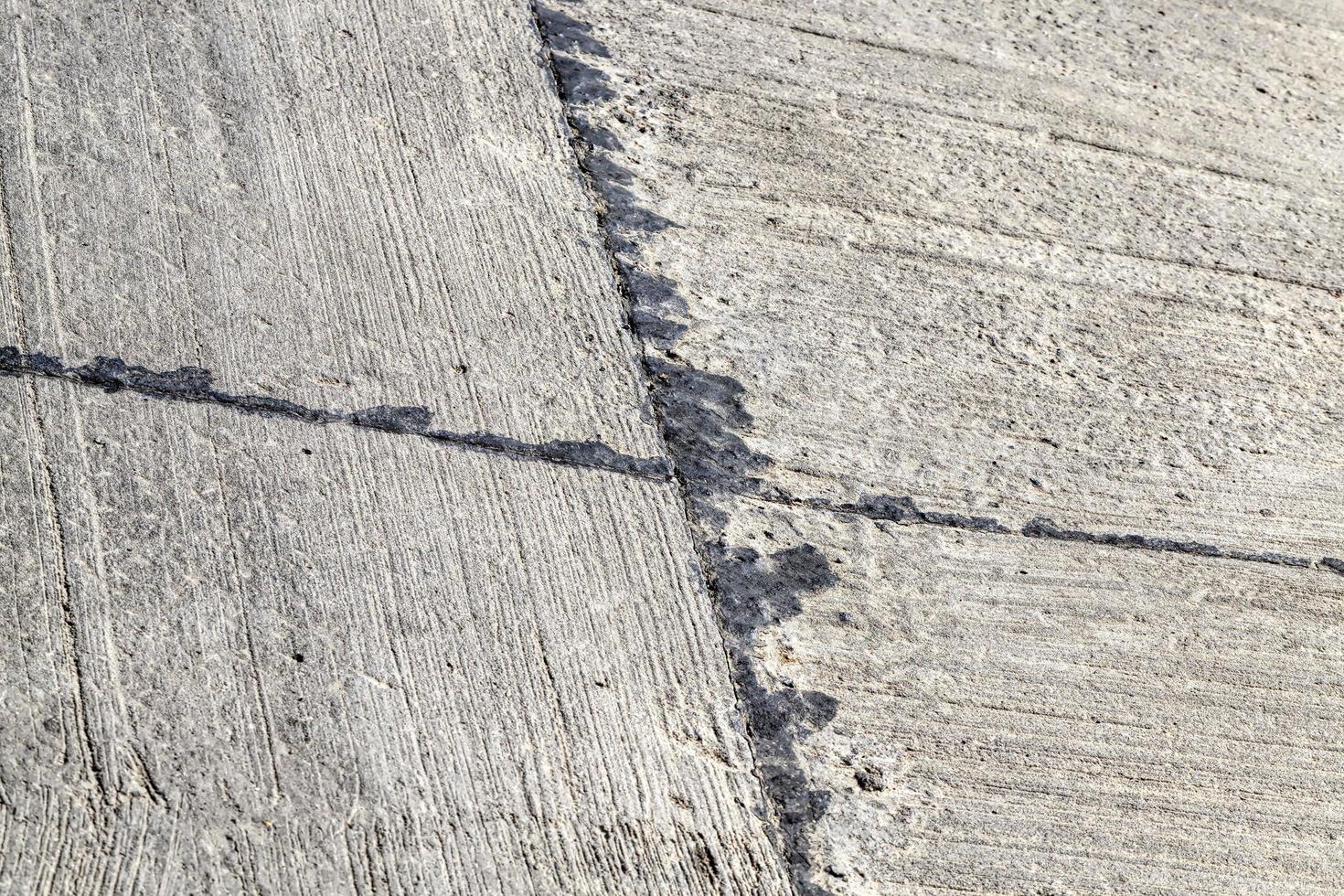 une partie de l'autoroute en béton photo