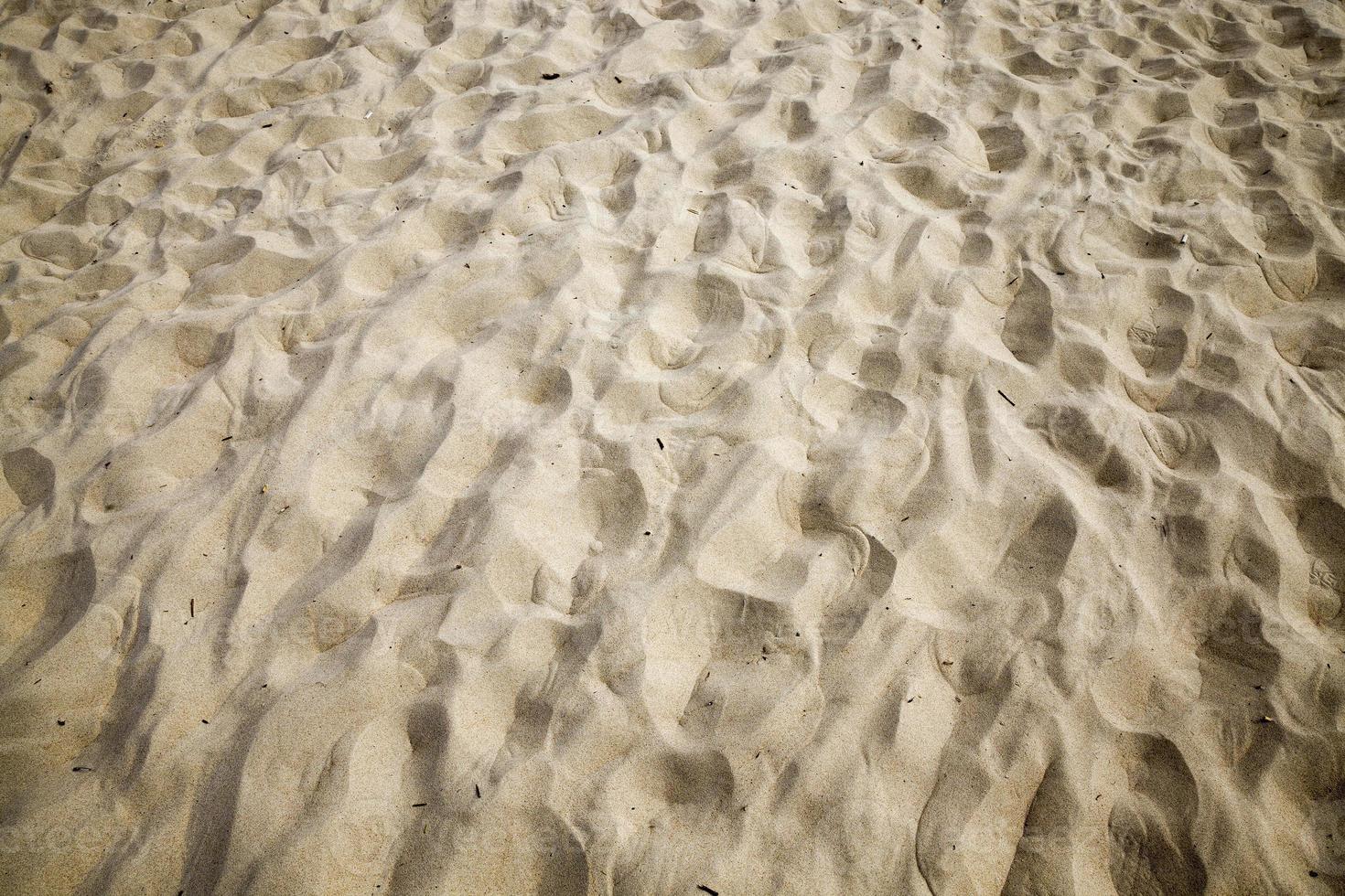 structure inégale ondulée de sable photo