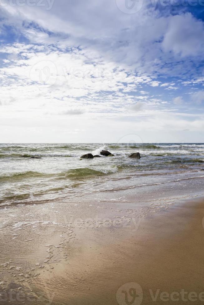 eau salée dans la mer photo