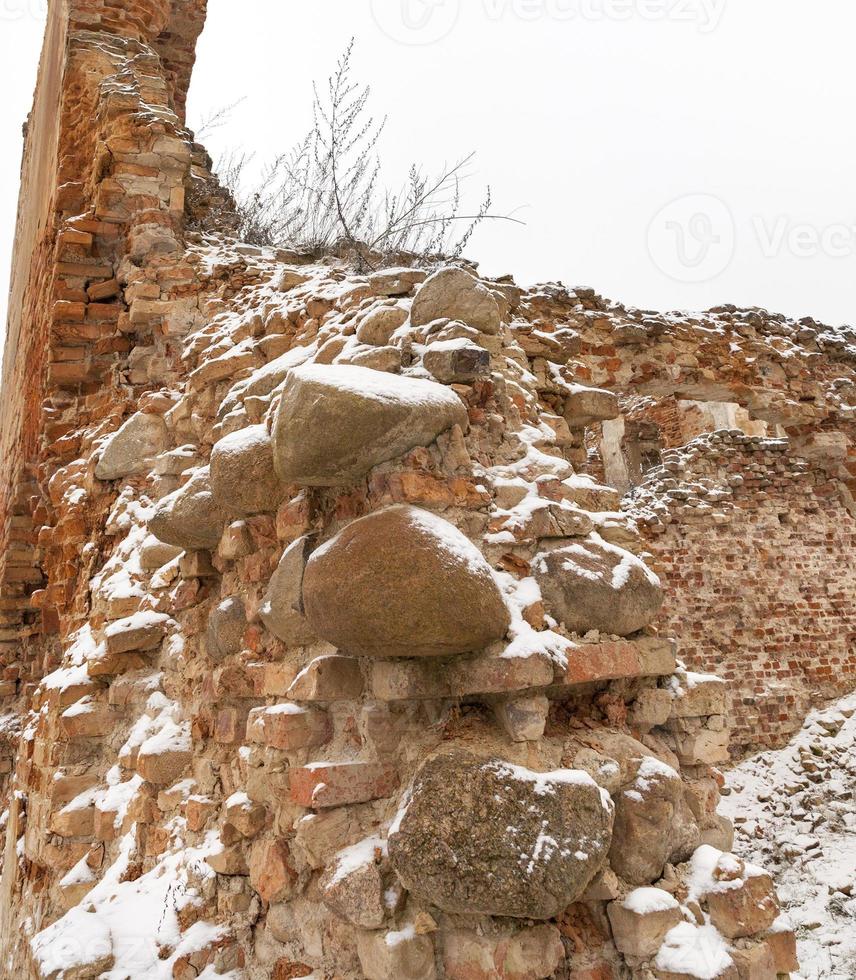 les ruines des anciennes fortifications photo