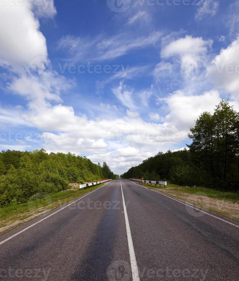 la route asphaltée photo