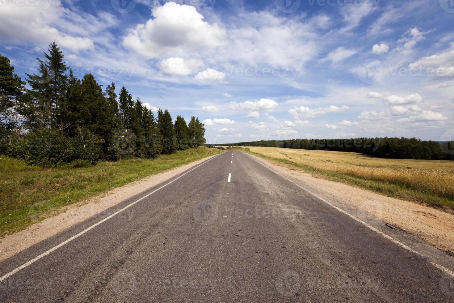 la route asphaltée photo