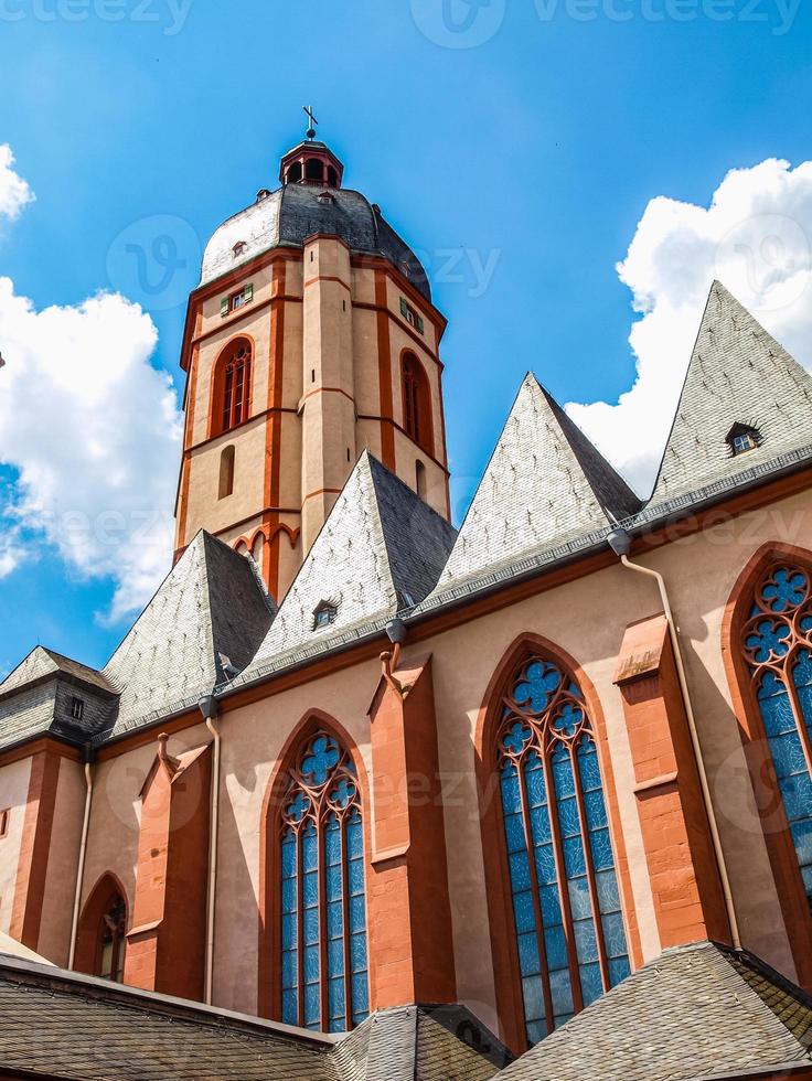 hdr église st stephan mayence photo