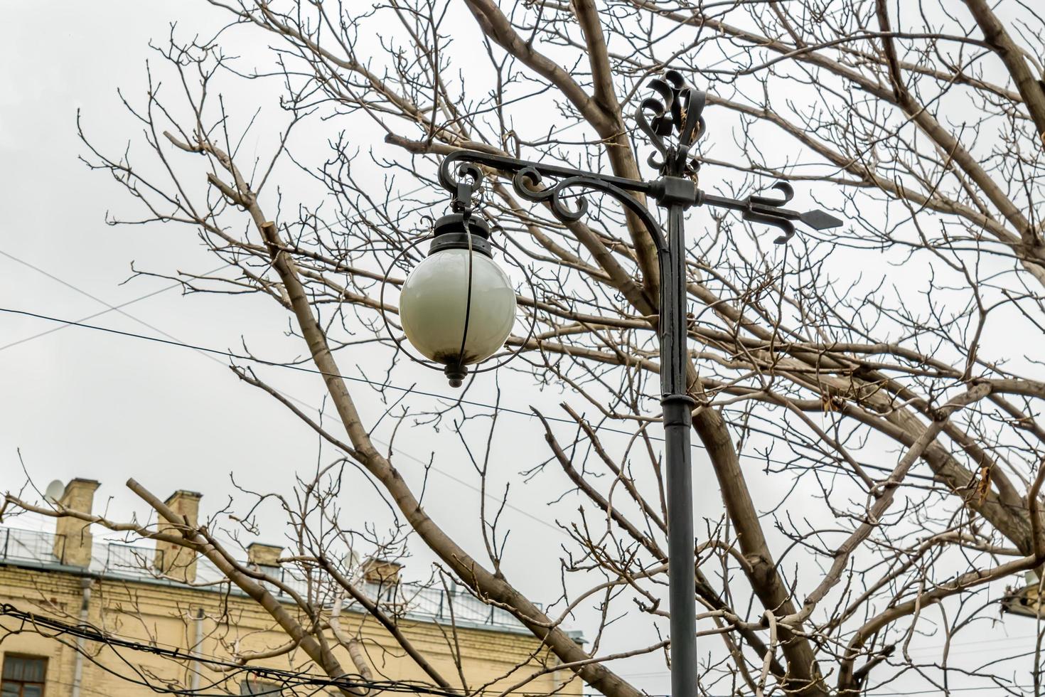 lampadaire d'époque photo