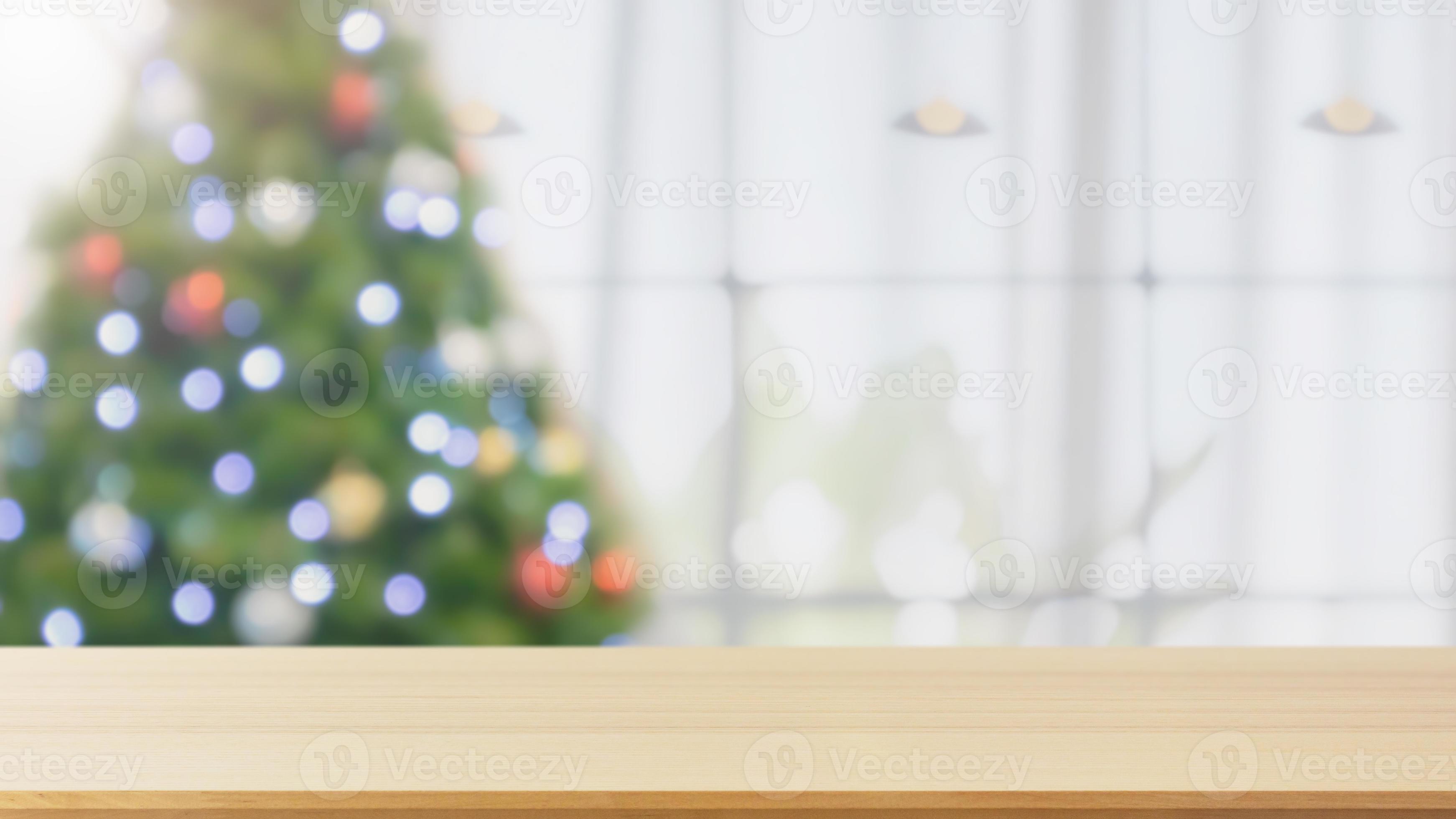 Fond De Noël Du Dessus De Table De Marbre Avec Le Décor Chaud Abstrait De  Salon Avec Le Bokeh Léger De Tache Floue De Ficelle D'a Photo stock - Image  du lumière