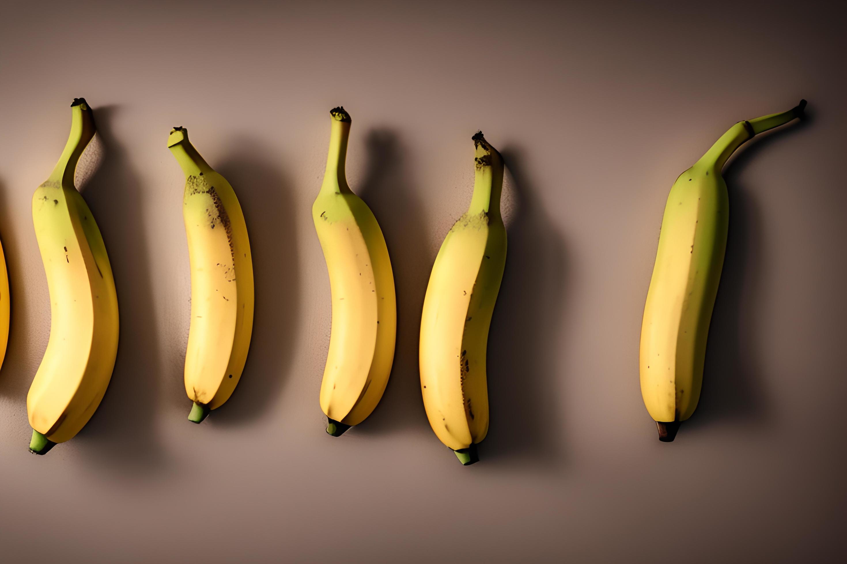 vue de dessus de bananes fraîches 17442863 Photo de stock chez